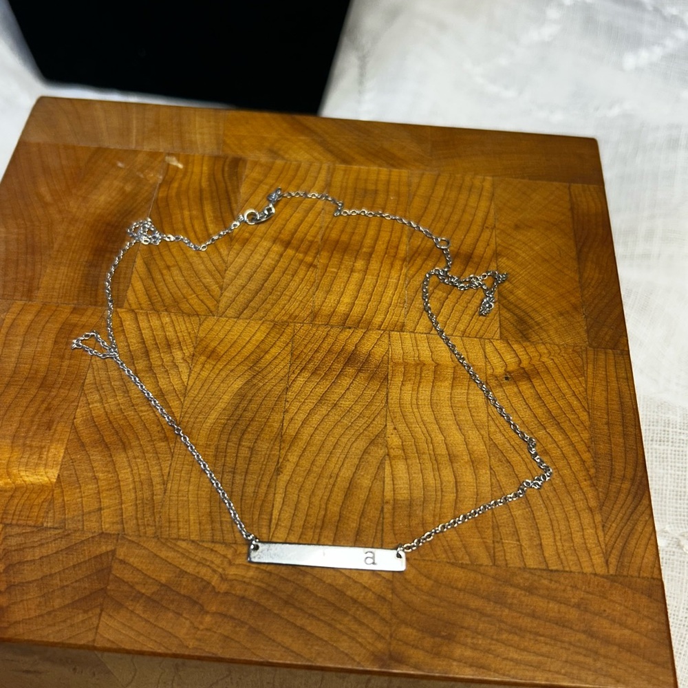 Amazing silver necklace dainty elegant sleek